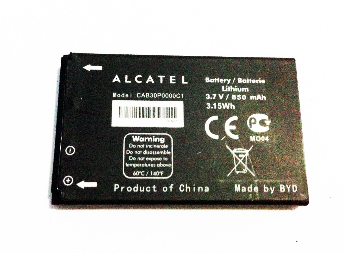 Bateria para ALCATEL OT-639 OT-632 MF100P MF100W | Produto | Loja da Gauss